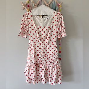 Endless Rose Red Polkadot Dress